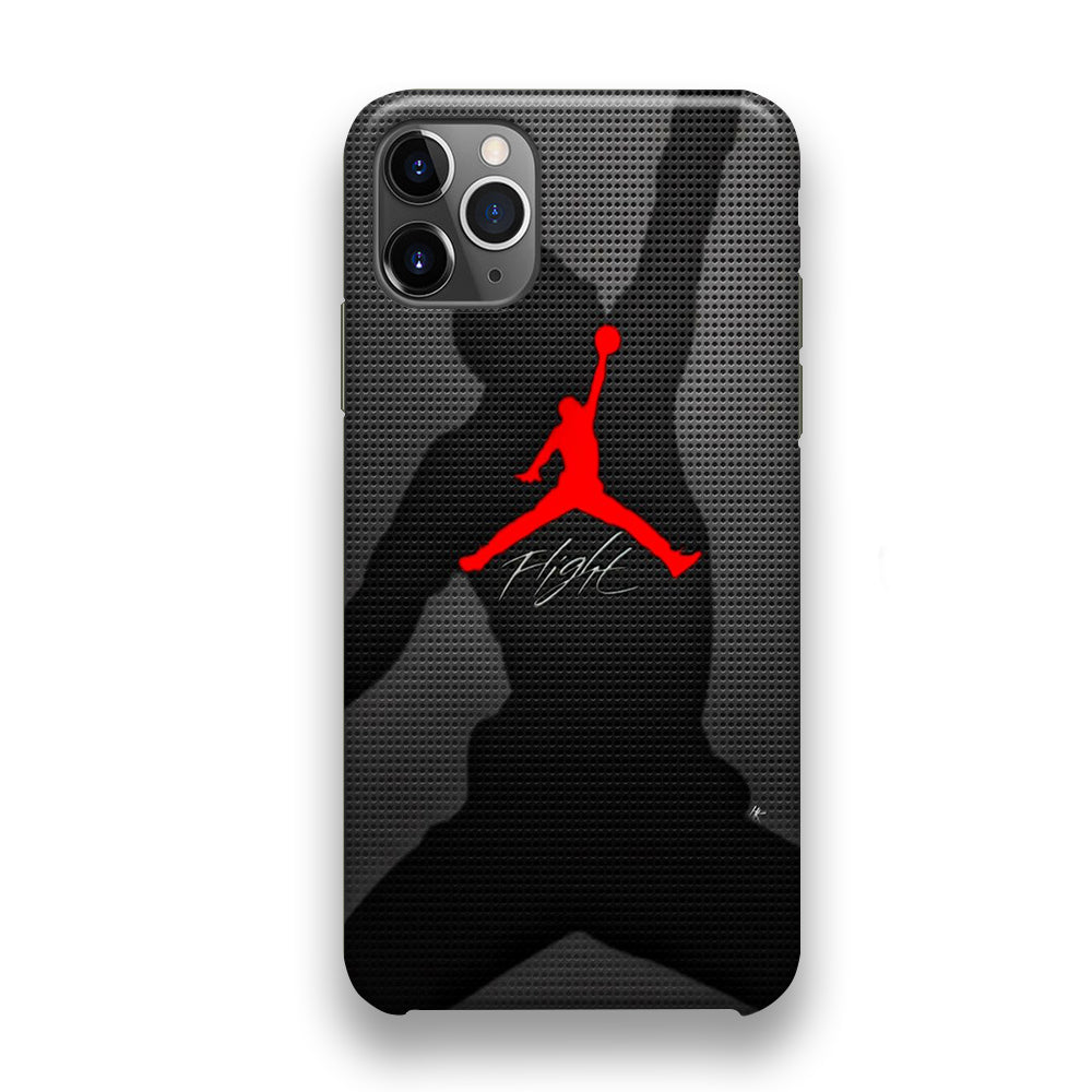 Jordan Flight Black Shadow iPhone 11 Pro Case