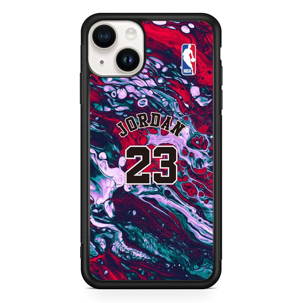 Jordan Paint River Wall iPhone 14 Case