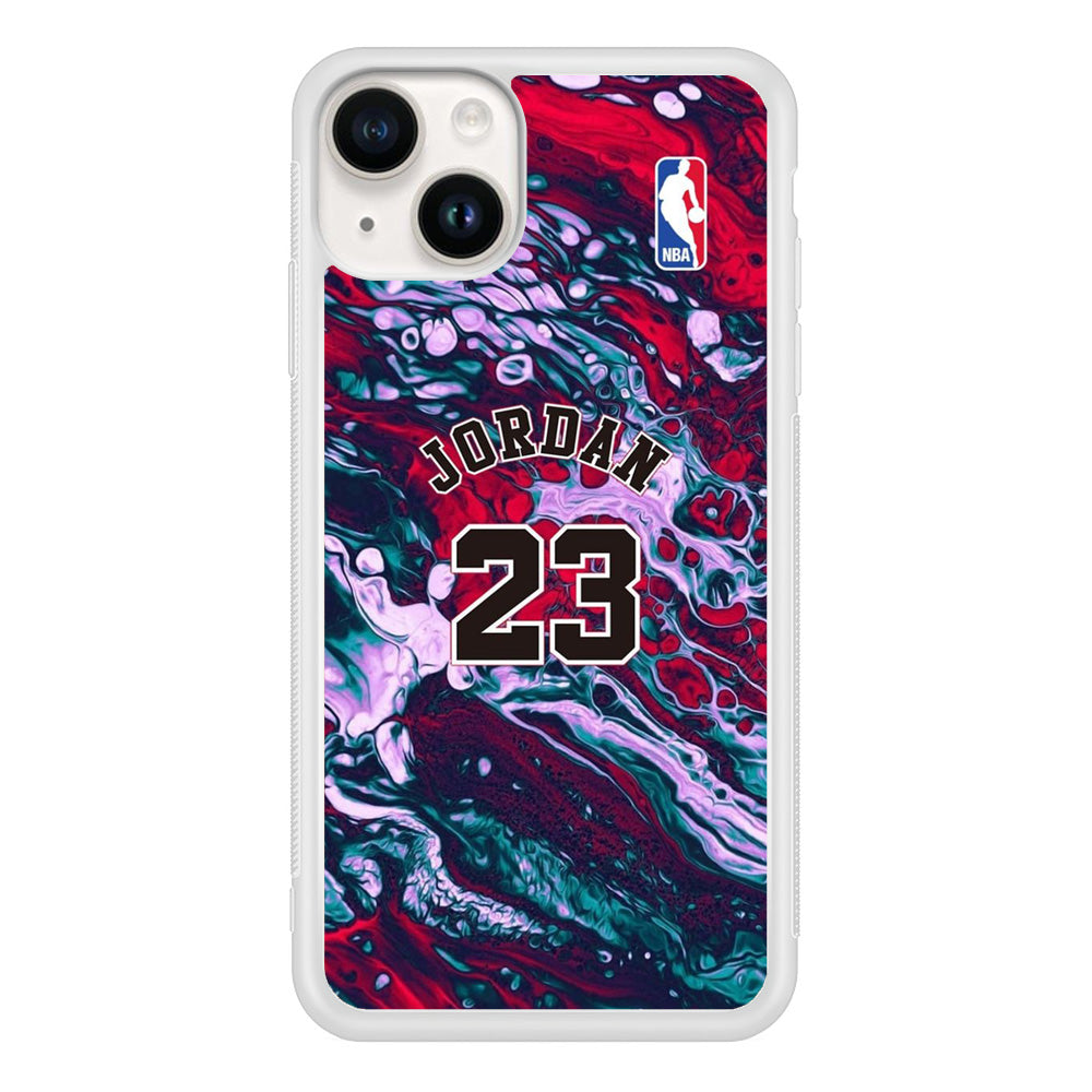 Jordan Paint River Wall iPhone 14 Case