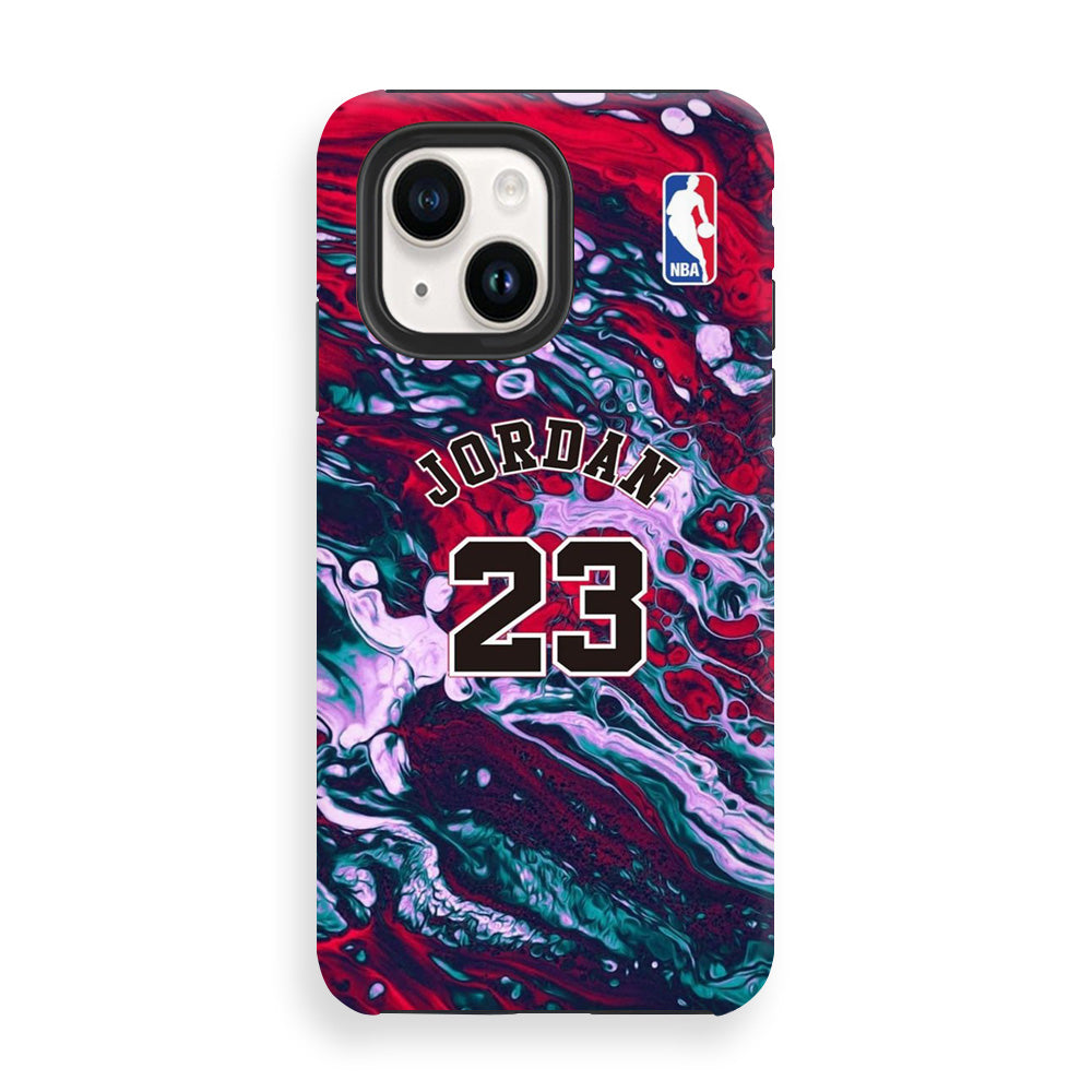 Jordan Paint River Wall iPhone 15 Case