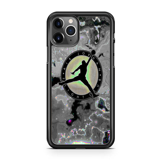 Jordan Silver Fluid Marble iPhone 11 Pro Case