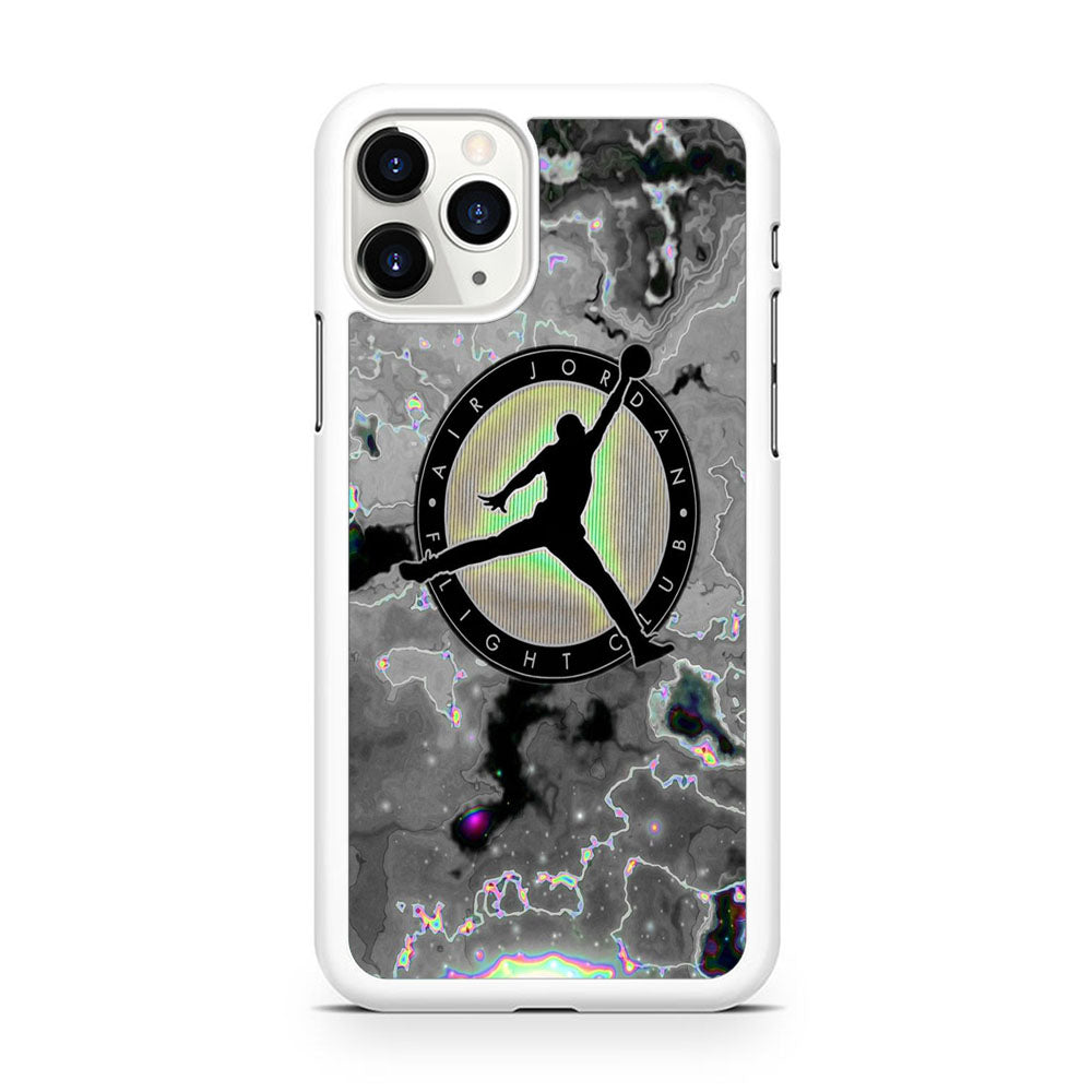 Jordan Silver Fluid Marble iPhone 11 Pro Case