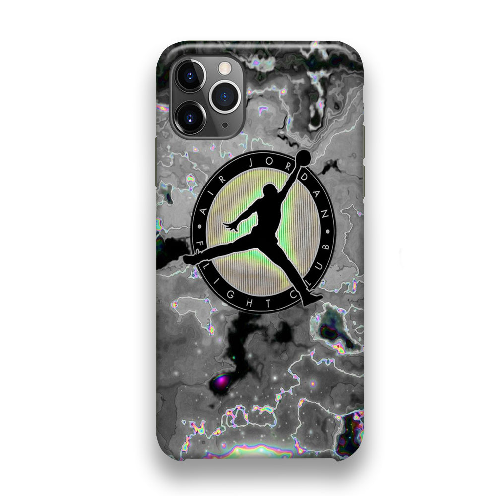 Jordan Silver Fluid Marble iPhone 11 Pro Case