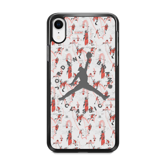 Jordan Wall The Last Shots iPhone XR Case