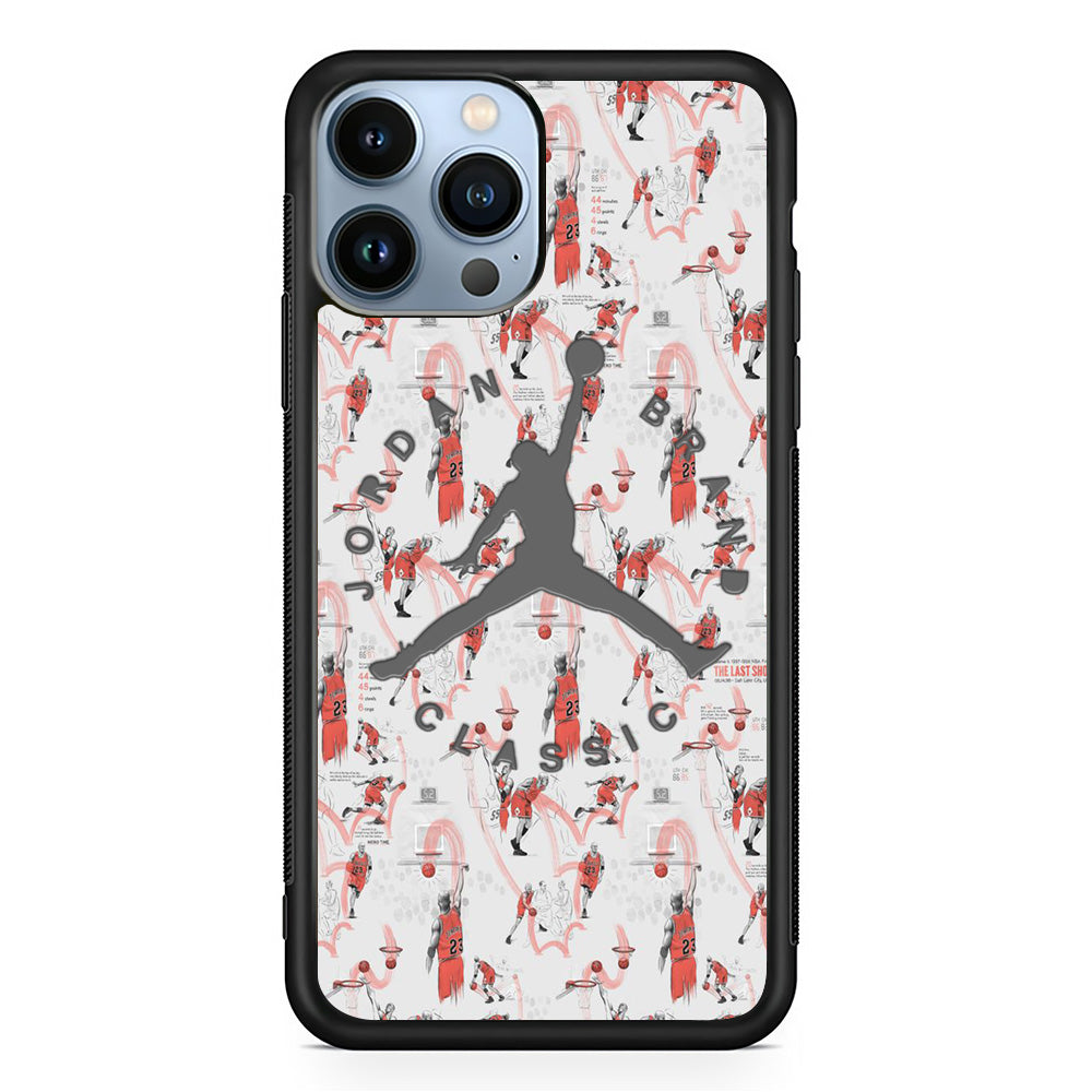 Jordan Wall The Last Shots iPhone 13 Pro Max Case