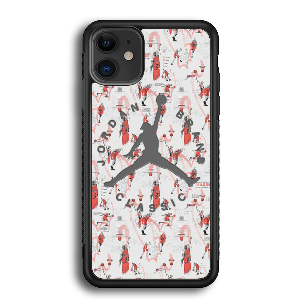 Jordan Wall The Last Shots iPhone 12 Case