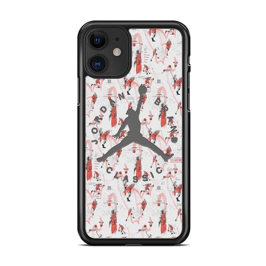 Jordan Wall The Last Shots iPhone 11 Case