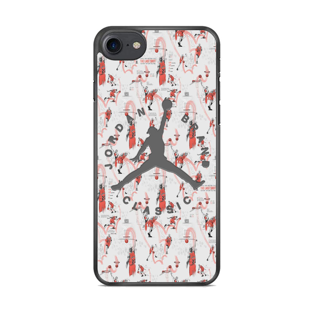 Jordan Wall The Last Shots iPhone 7 Case