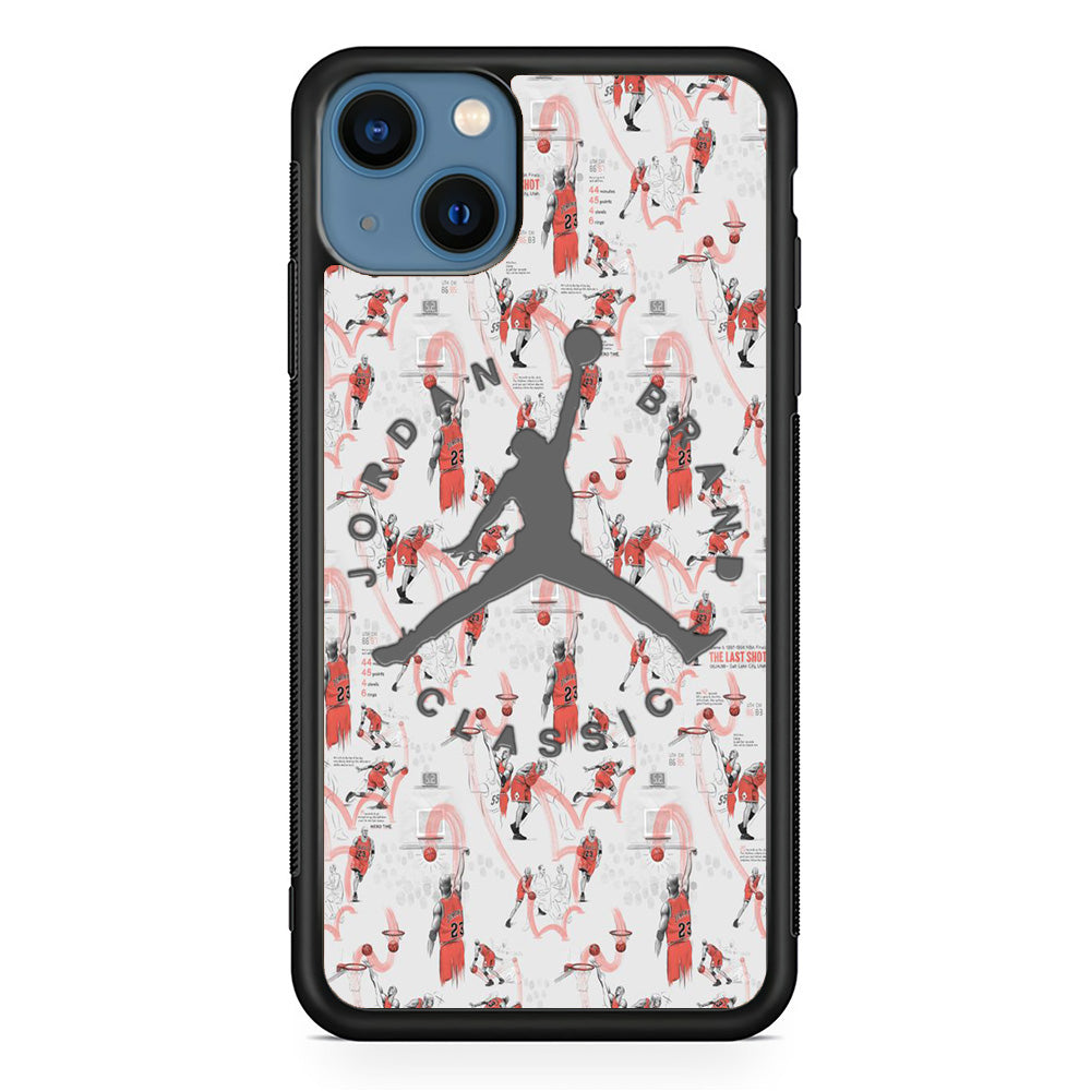 Jordan Wall The Last Shots iPhone 13 Case