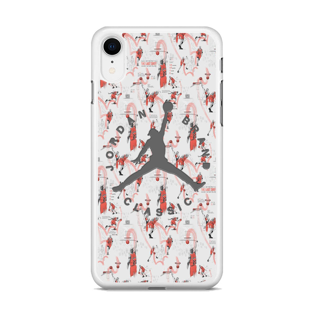 Jordan Wall The Last Shots iPhone XR Case