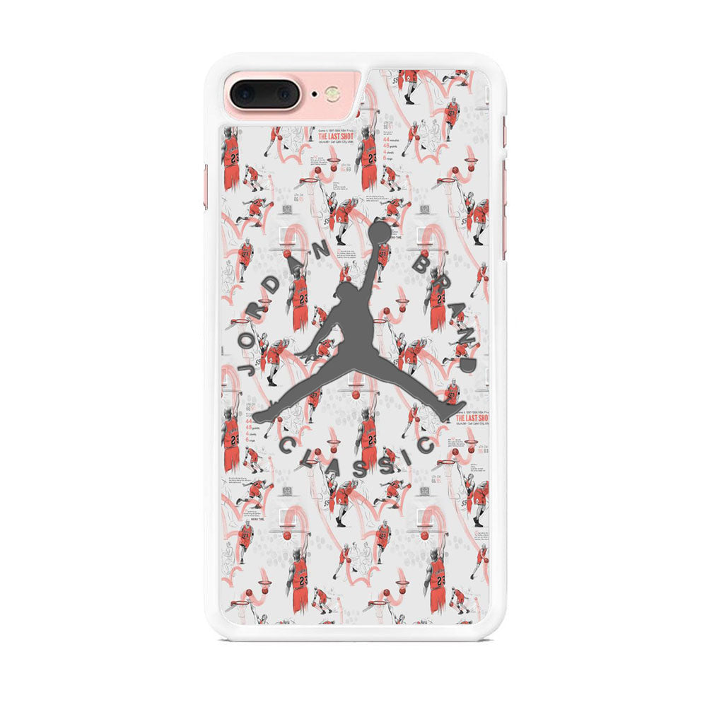 Jordan Wall The Last Shots iPhone 8 Plus Case