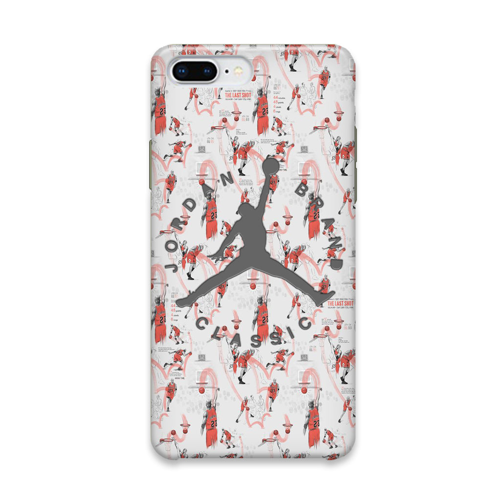 Jordan Wall The Last Shots iPhone 8 Plus Case