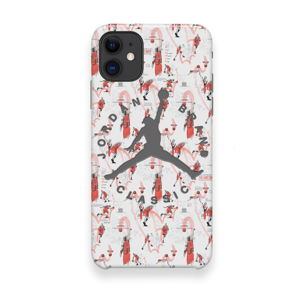 Jordan Wall The Last Shots iPhone 12 Case