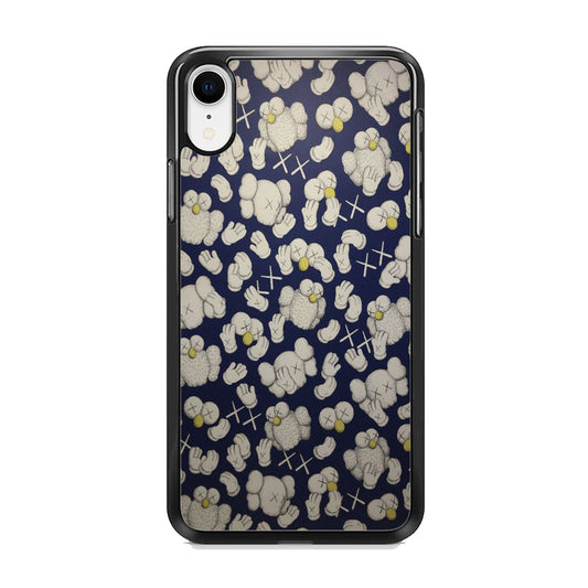 Kaws Blue Wall Icon Show iPhone XR Case