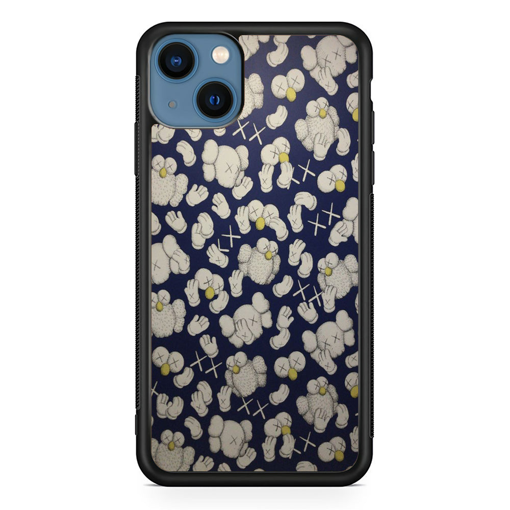 Kaws Blue Wall Icon Show iPhone 13 Case