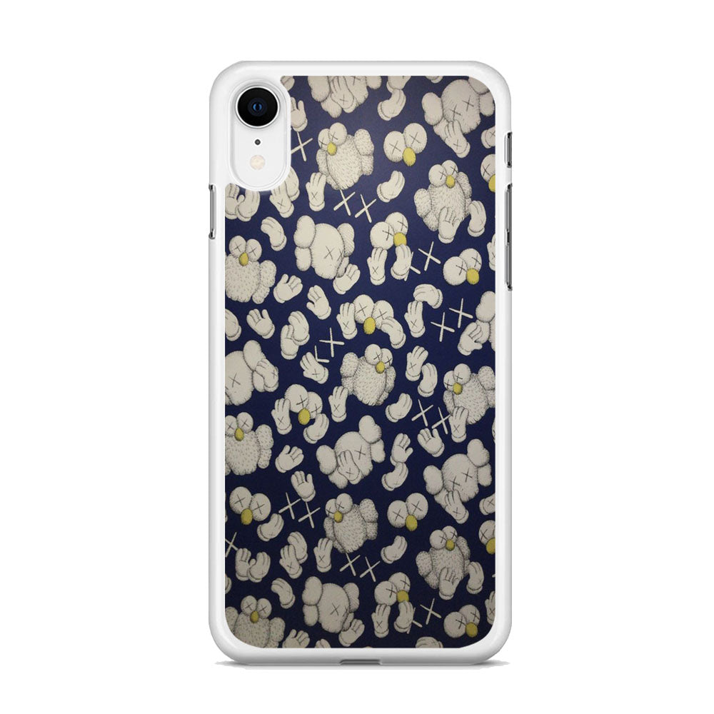 Kaws Blue Wall Icon Show iPhone XR Case