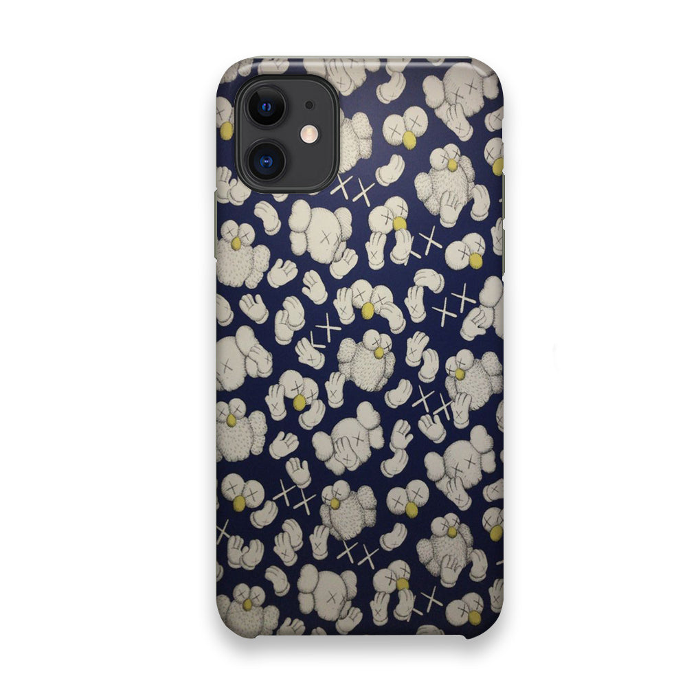 Kaws Blue Wall Icon Show iPhone 11 Case