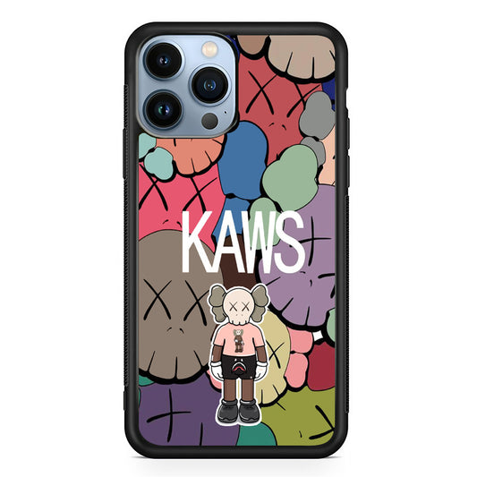 Kaws Full Color Background iPhone 13 Pro Case