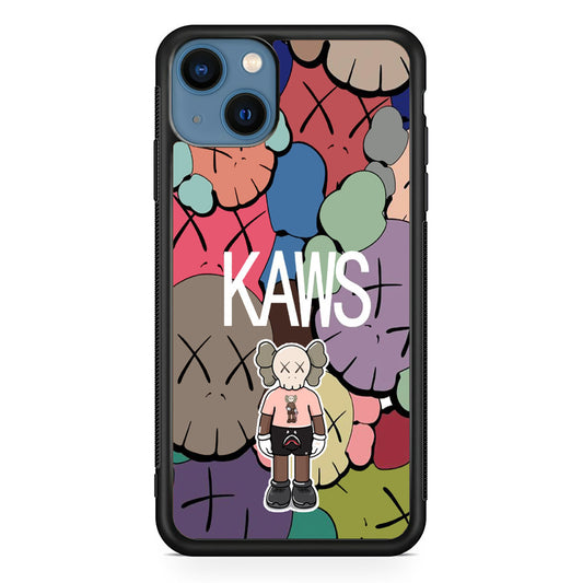 Kaws Full Color Background iPhone 13 Case