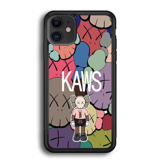 Kaws Full Color Background iPhone 12 Case