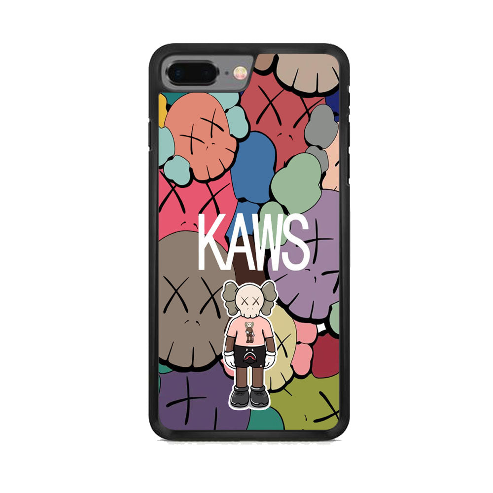 Kaws Full Color Background iPhone 8 Plus Case