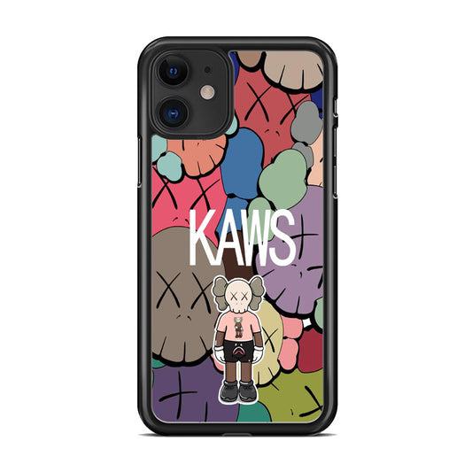 Kaws Full Color Background iPhone 11 Case