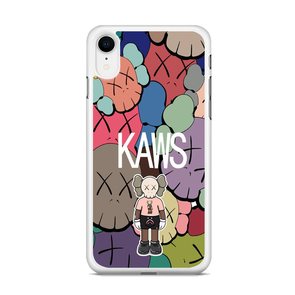 Kaws Full Color Background iPhone XR Case