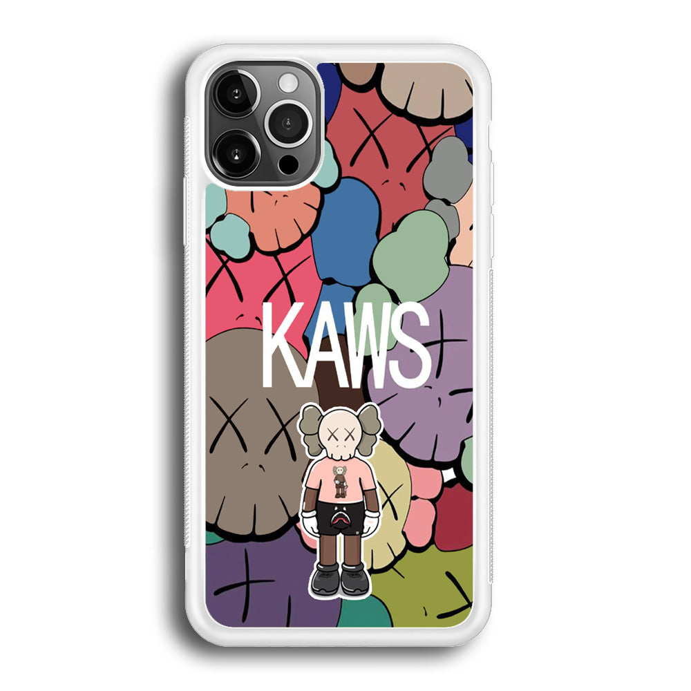 Kaws Full Color Background iPhone 12 Pro Max Case