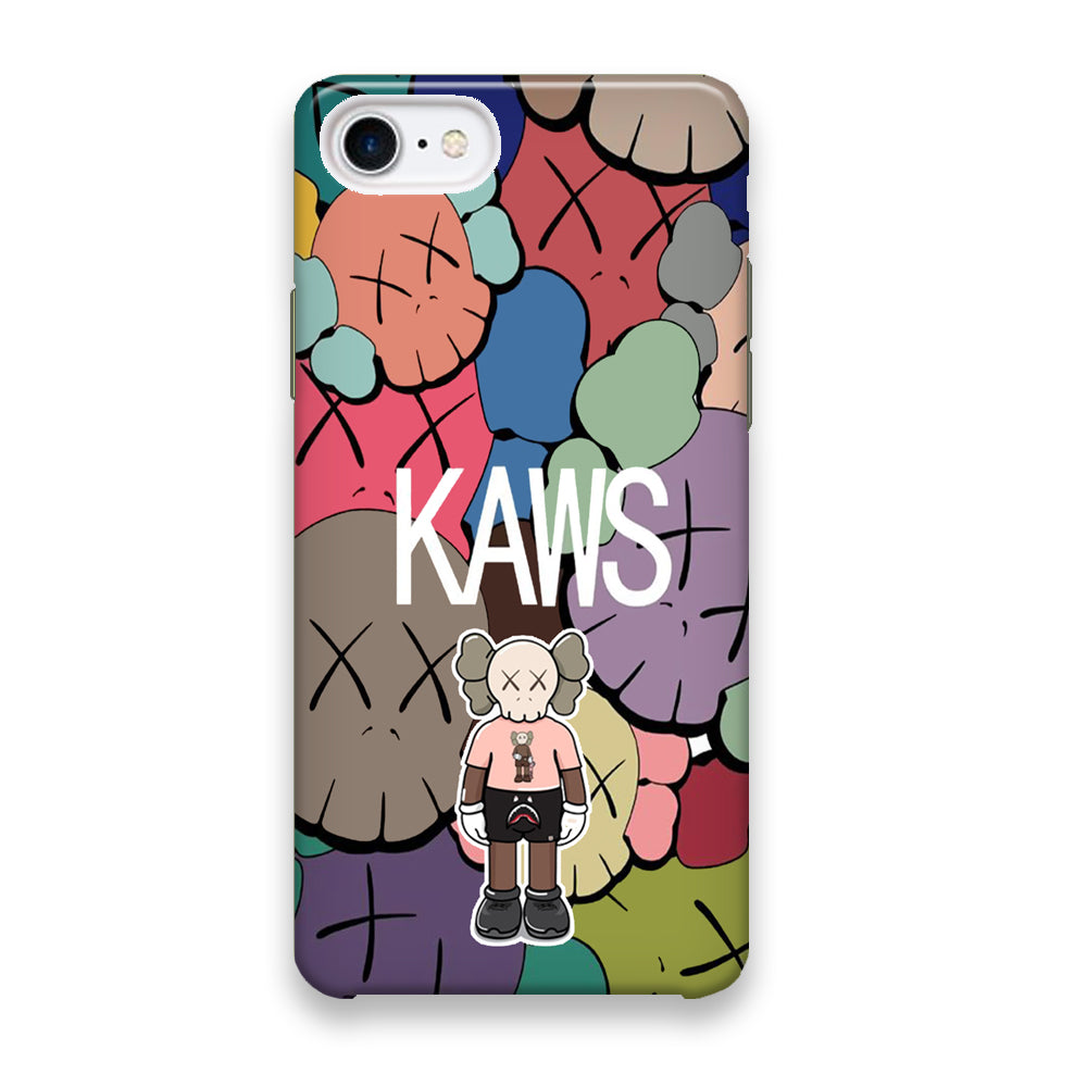 Kaws Full Color Background iPhone 7 Case