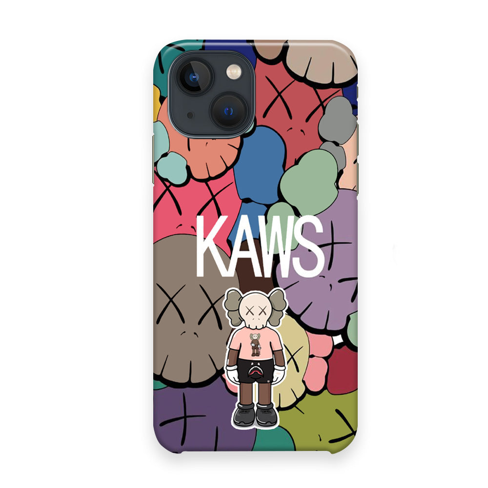 Kaws Full Color Background iPhone 13 Case