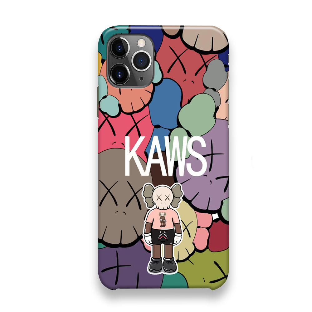 Kaws Full Color Background iPhone 12 Pro Max Case