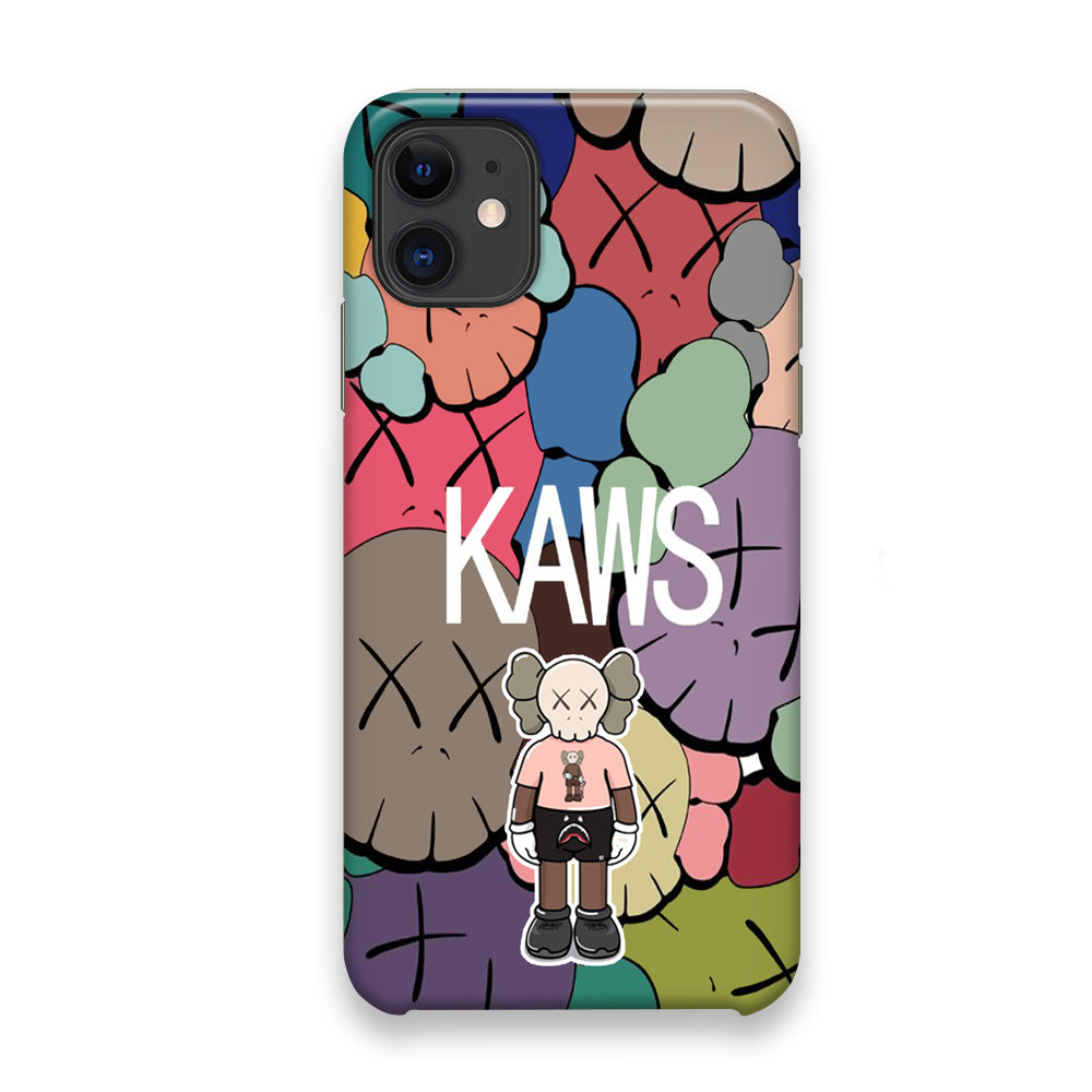 Kaws Full Color Background iPhone 11 Case