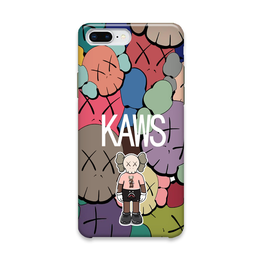 Kaws Full Color Background iPhone 8 Plus Case