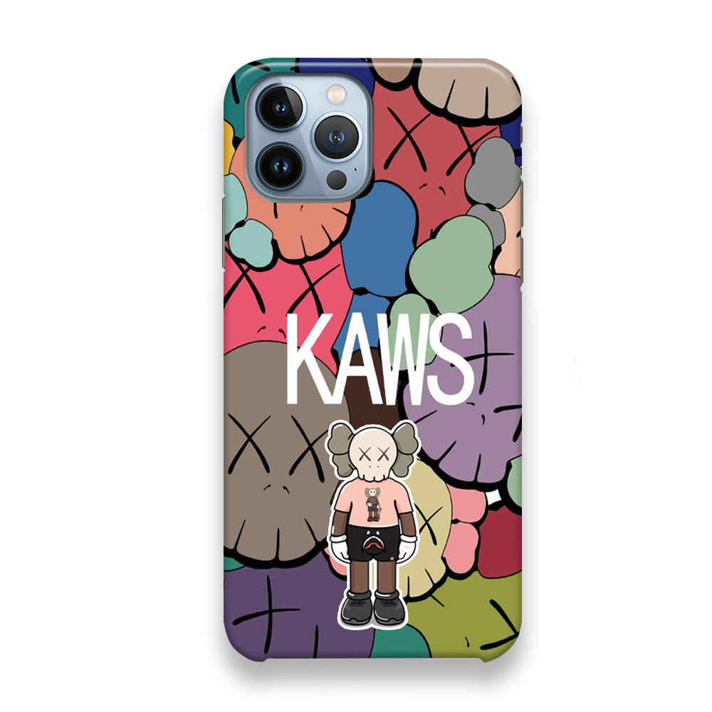 Kaws Full Color Background iPhone 13 Pro Case