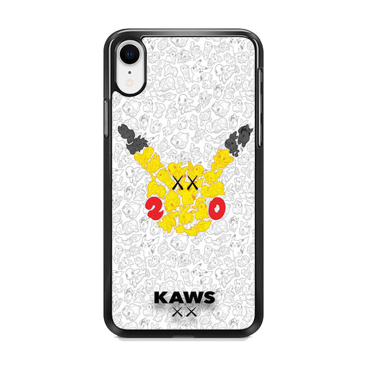 Kaws Pikachu iPhone XR Case