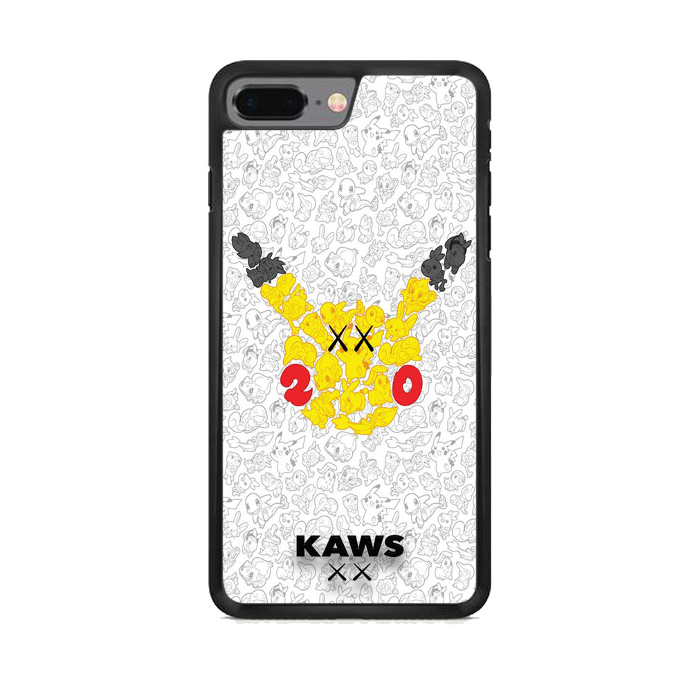 Kaws Pikachu iPhone 8 Plus Case