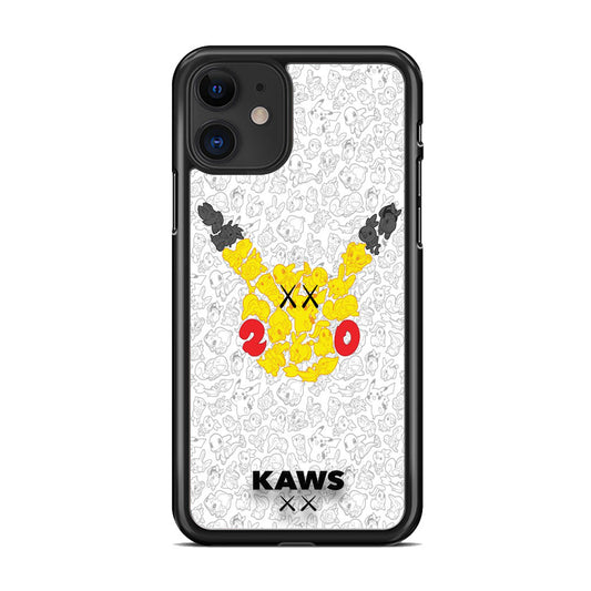 Kaws Pikachu iPhone 11 Case