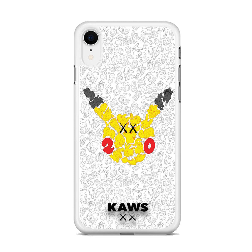 Kaws Pikachu iPhone XR Case