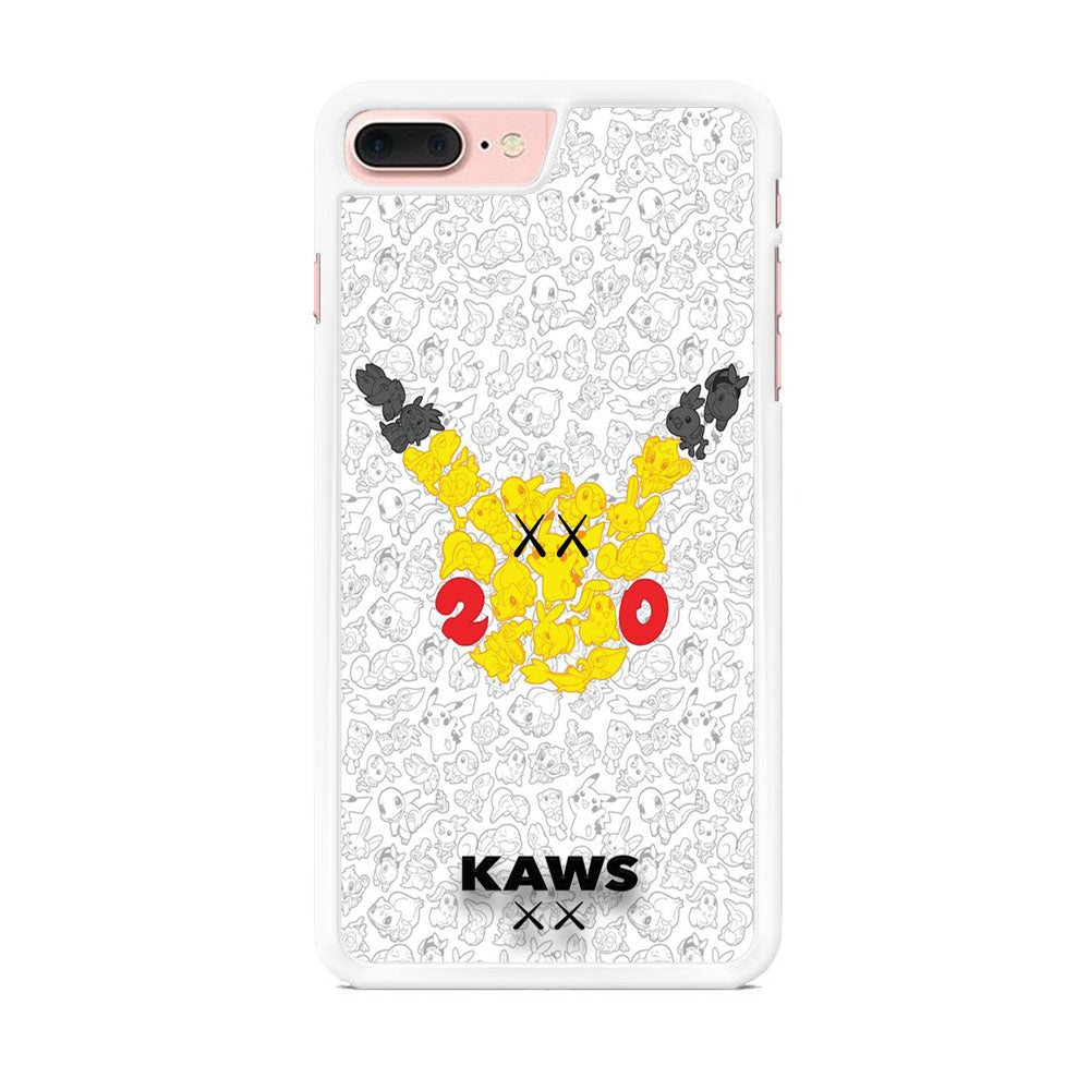 Kaws Pikachu iPhone 8 Plus Case