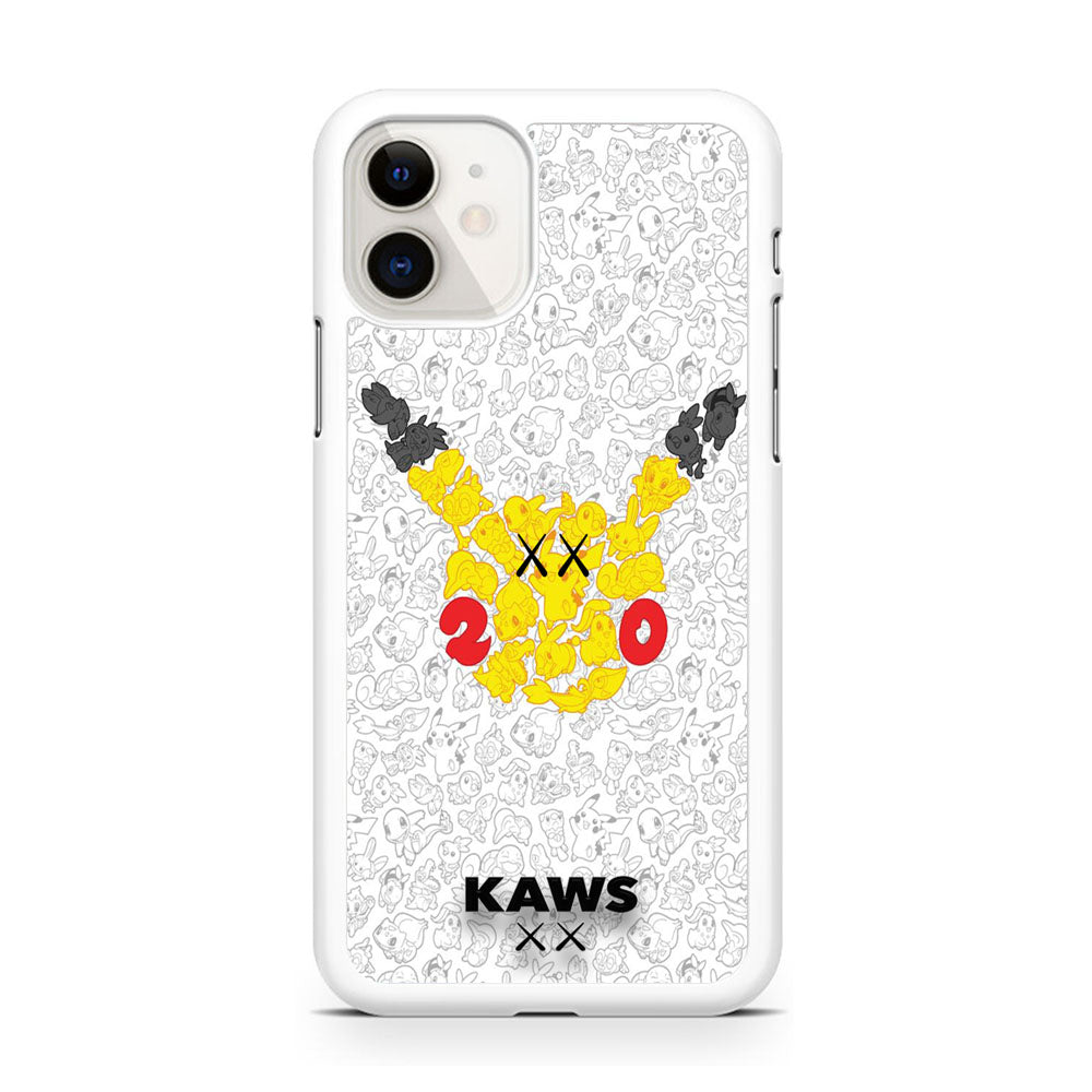 Kaws Pikachu iPhone 11 Case