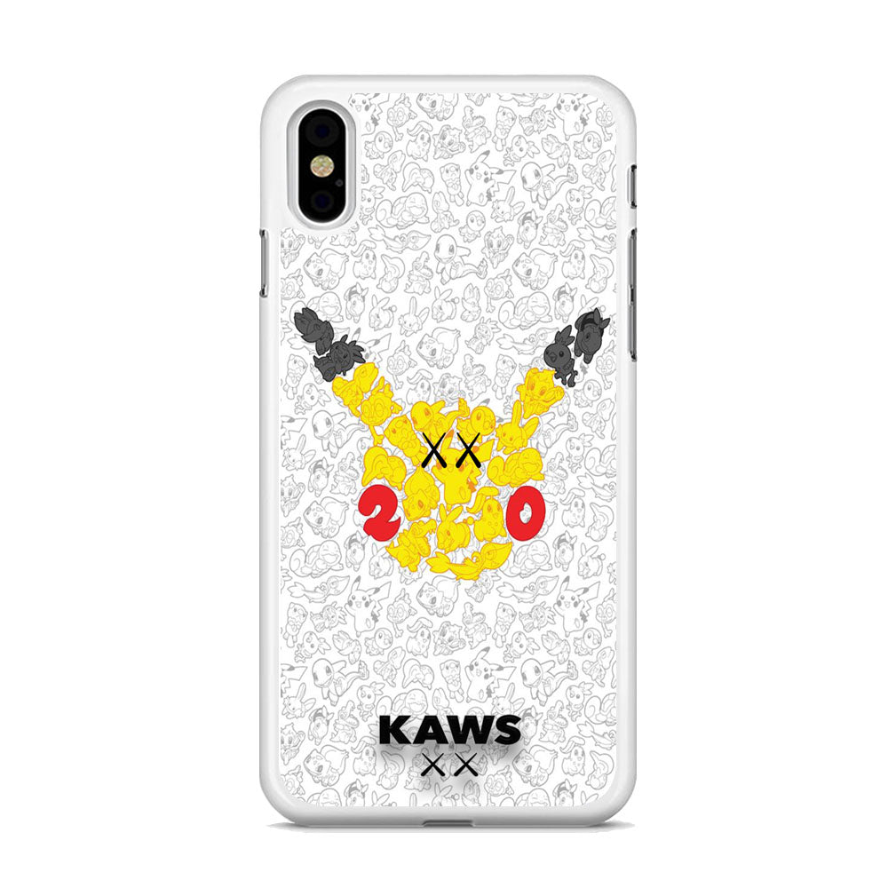 Kaws Pikachu iPhone Xs Max Case