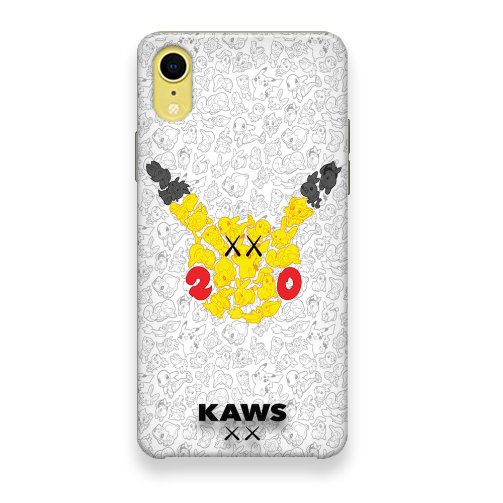 Kaws Pikachu iPhone XR Case