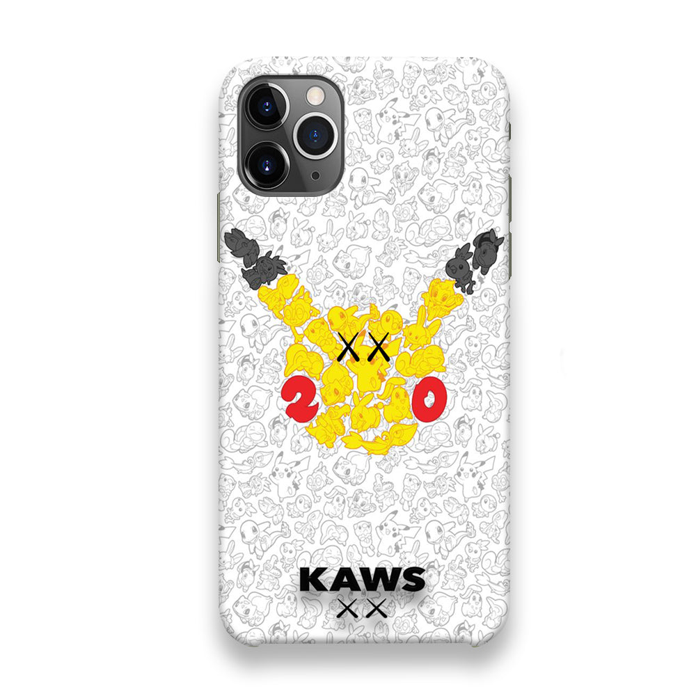 Kaws Pikachu iPhone 12 Pro Case