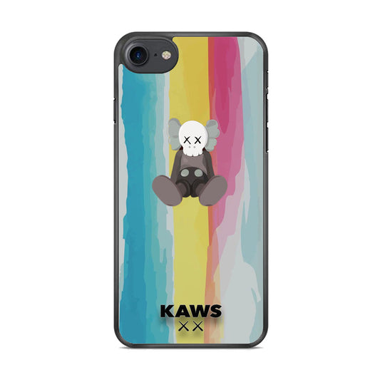 Kaws Rainbow Paint iPhone 8 Case