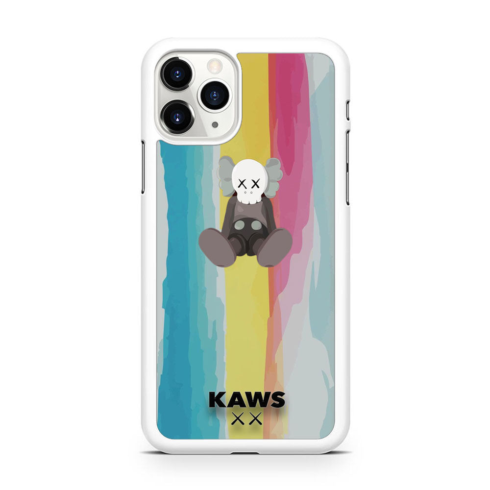 Kaws Rainbow Paint iPhone 11 Pro Case