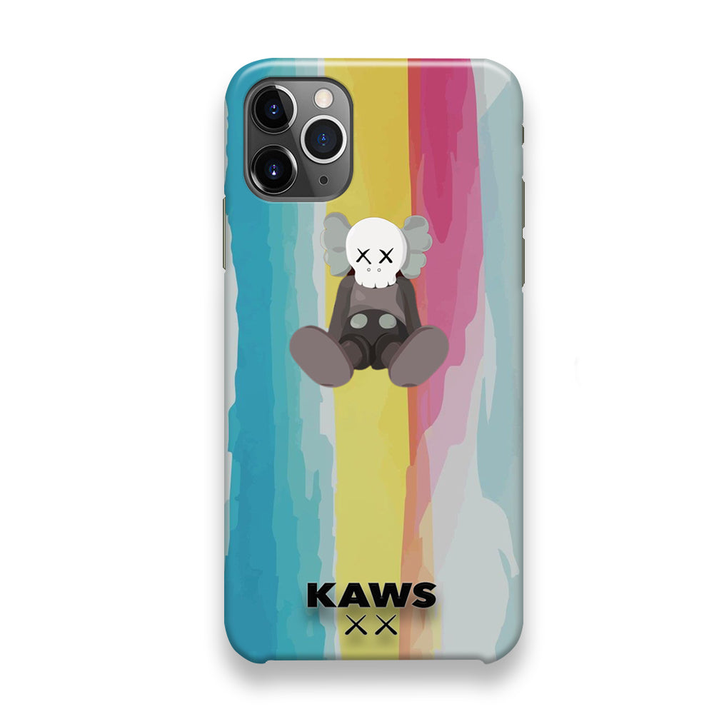 Kaws Rainbow Paint iPhone 12 Pro Case