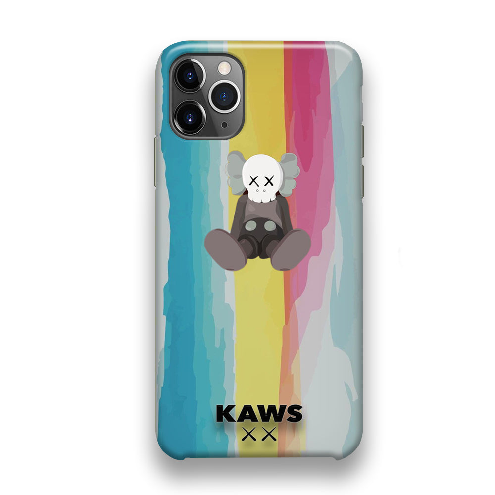 Kaws Rainbow Paint iPhone 11 Pro Case