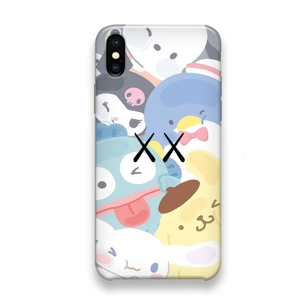 Kaws Sanrio Wall Sign iPhone X Case