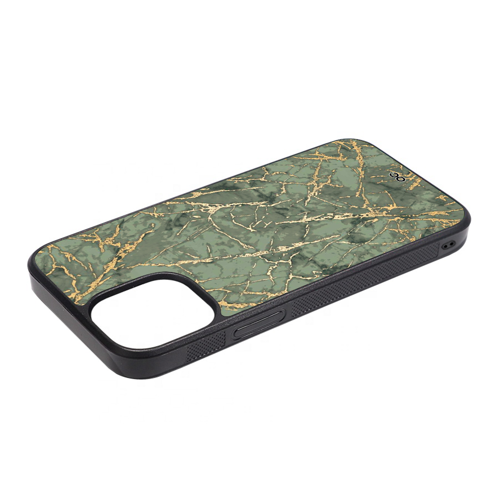 Marble Grey Stark Protective Magsafe iPhone Cases