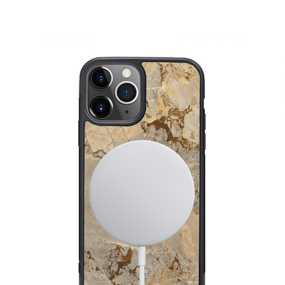 Marble Aero Red Texture Protective Magsafe iPhone Cases